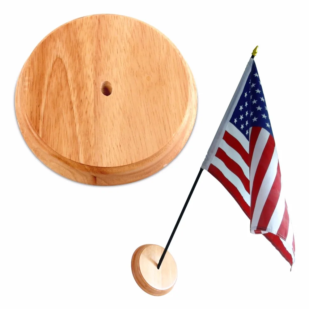 Флагшток настольный деревянный