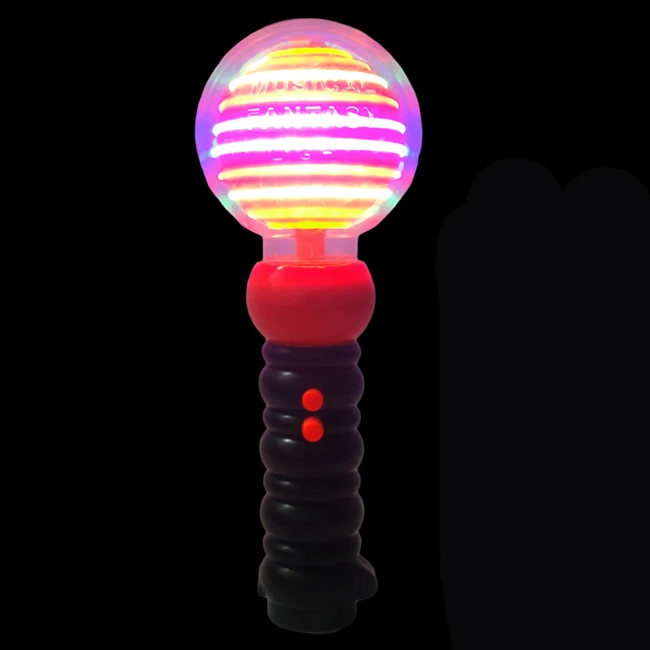 Halloween Toy Led Flashing Pumpkin Magic Spinning Wand for Kids