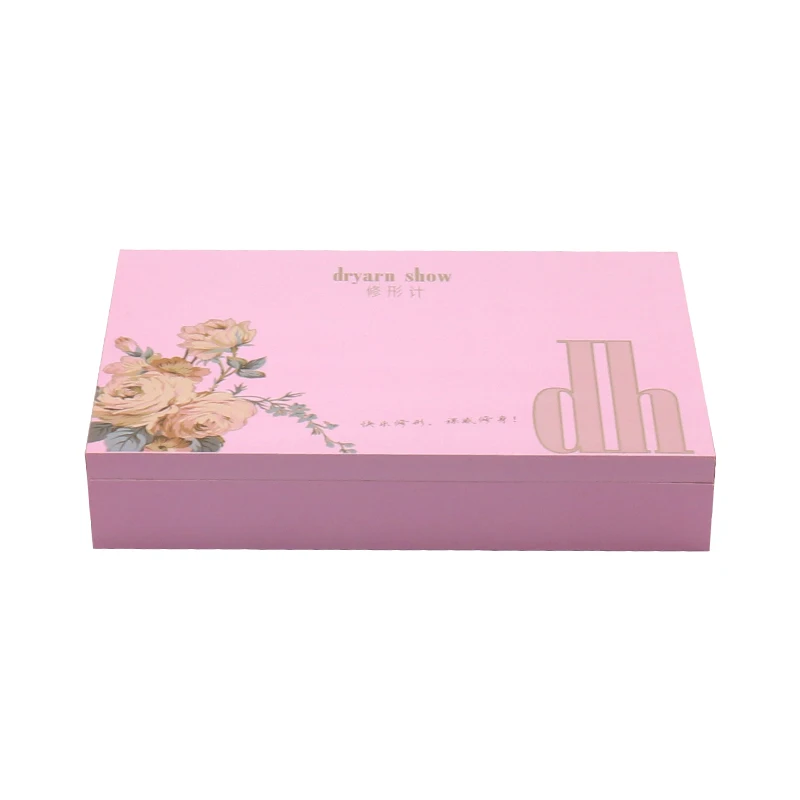 Factory Price Custom MDF Wooden Box With logo and Size Gift Box Packaging for Clothing and Cosmetics Packing Box