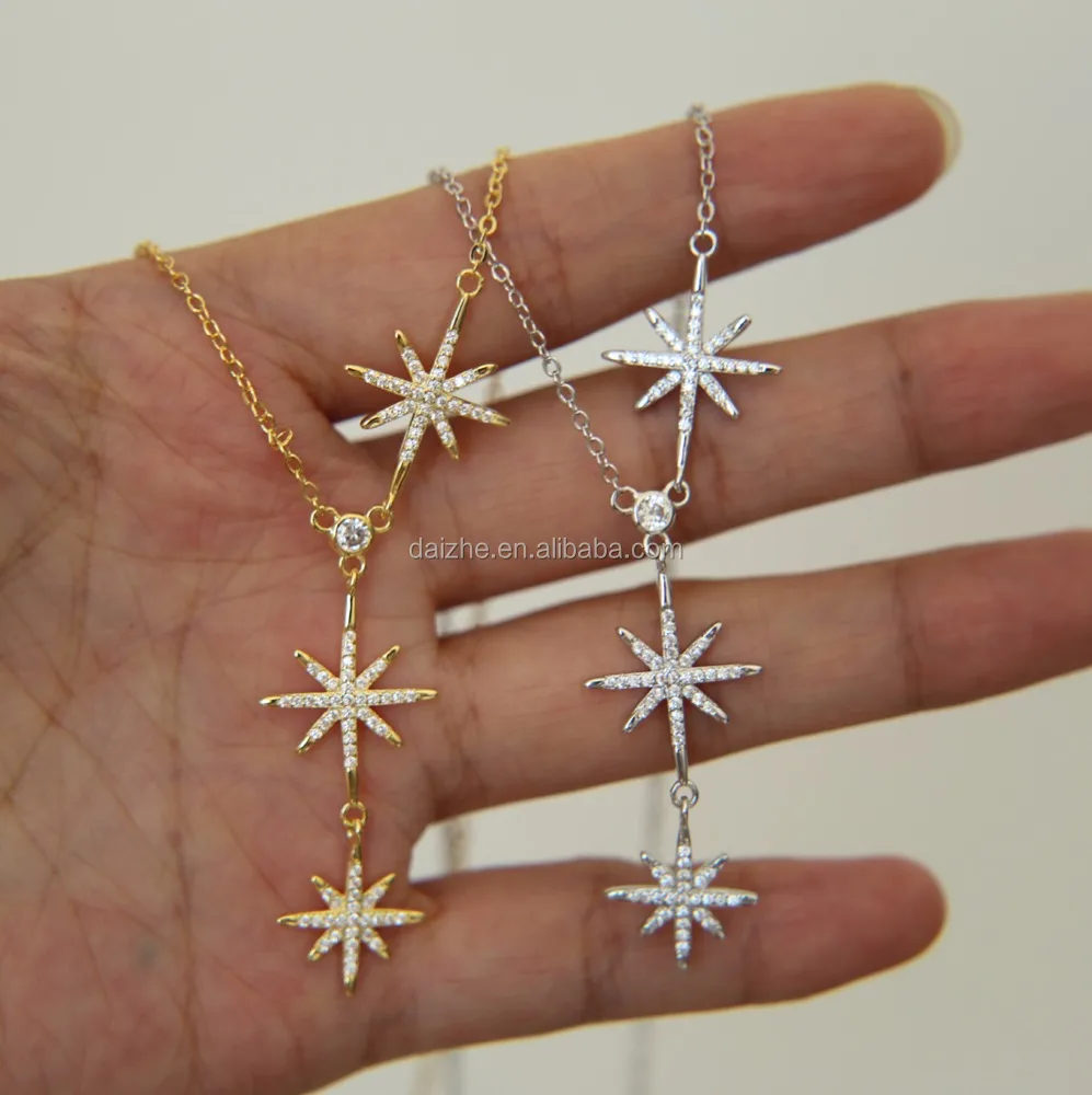 christmas star necklace