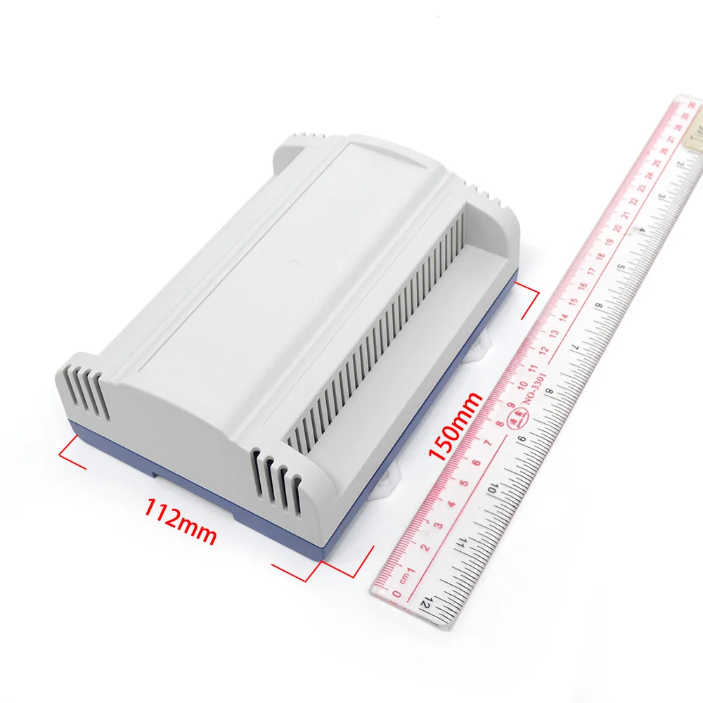 Customizable ABS Plastic DIN Rail PLC Enclosure IP54