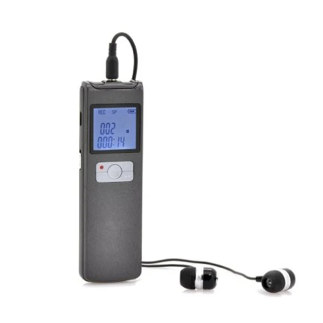 8 GB Digital Voice Audio Recorder Remote Control