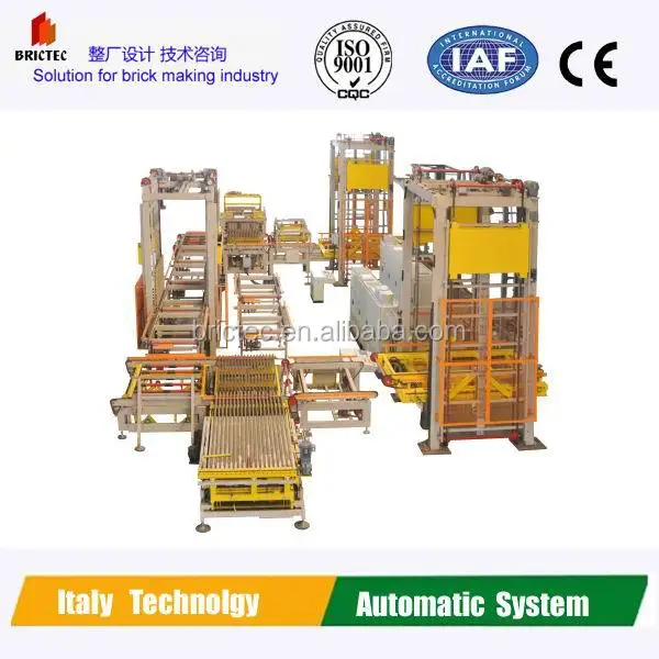 Automatic Brick Loading and Unloading Machine with Other Brick Making Machine