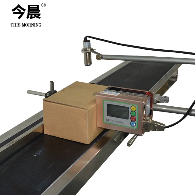 Best Selling Batch Coding Machine Handheld Inkjet Printer Maker for Pvc Pipe With Conveyor Belt