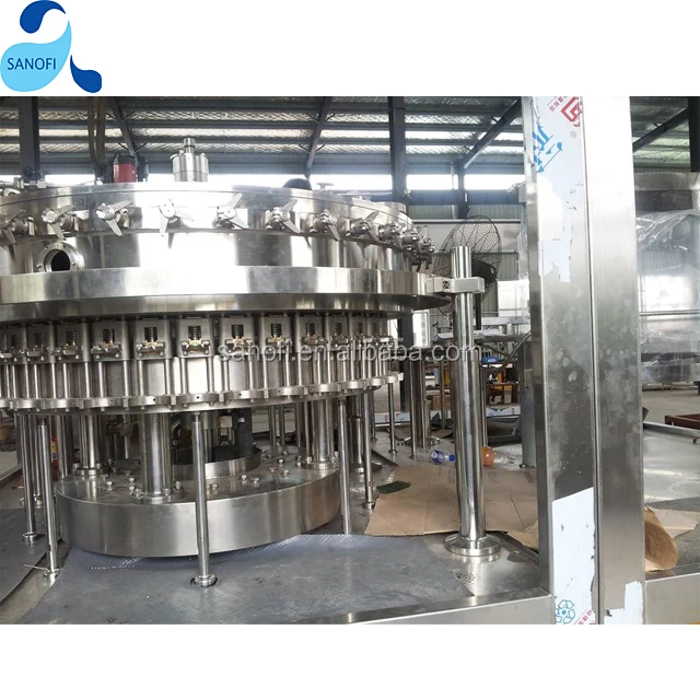 Automatic CSD Soft Drinks Filling Machine Tarhun Buratino 200ml Plastic and 500ml Glass Bottle from Baikal Production Line