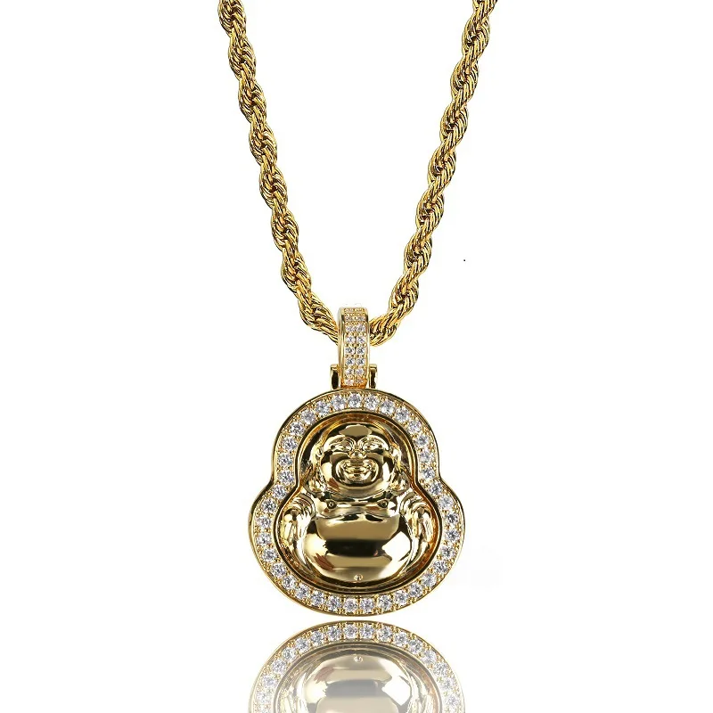 Religious Jewelry Gold Plated Zircon 