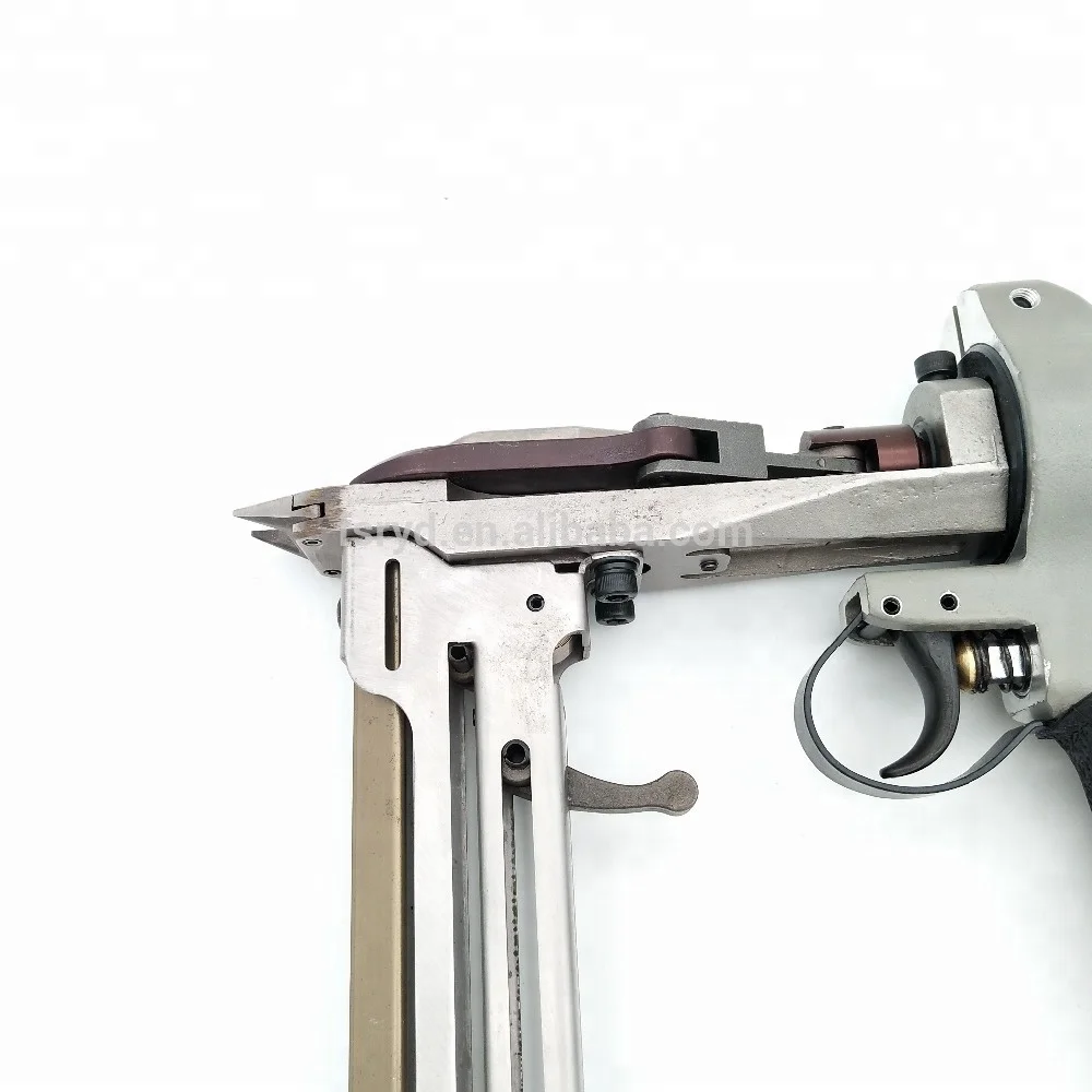 HR22 Air Stapler Hog Ring Gun for Fastening Cage Wires with Finish & Framing Nails Versatile