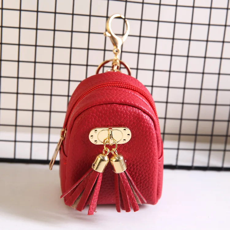 coin bag keychain
