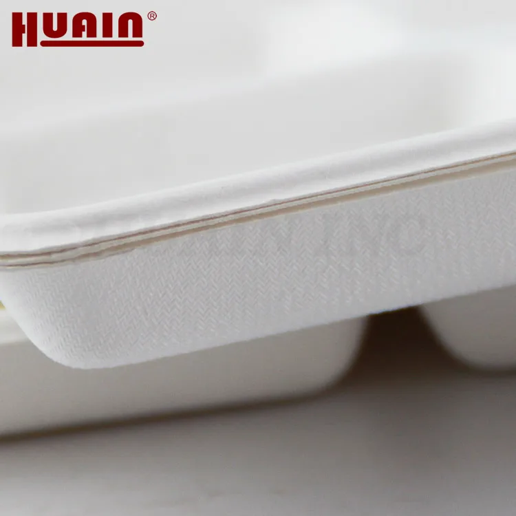 Biodegradable Pulp Mold Packaging 5 Compartments Pulp Insert - Buy Pulp ...