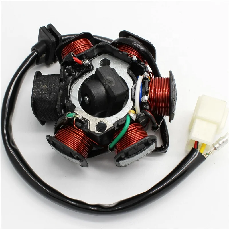 GY6 50cc 110cc 150cc Magneto Stator Racing Ignition 6 Coils DY100-6