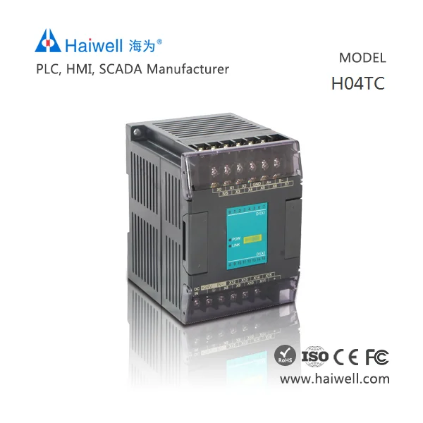 Haiwell H04TC Analog Thermocouple Input PLC Expansion Module for PLC Sensor Temperature Control