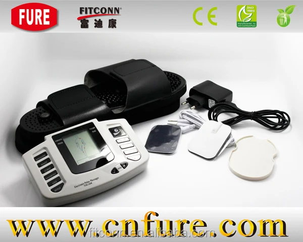 Portable Massage Device Smart Relief Electric Pulse Massager With Slipper
