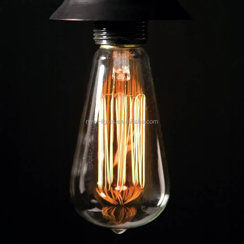 Holiday Christmas decorations antique vintage edison bulb 220v  E27 st8 st64 g95 g125 vintage 40W edison light bulb