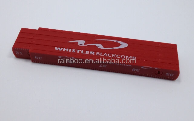 
 Пластиковая Складная Линейка 2 м с логотипом для рекламы  