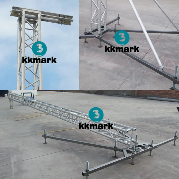 Outdoor Concert Sound System Line Array Speaker Tower Stand Truss System