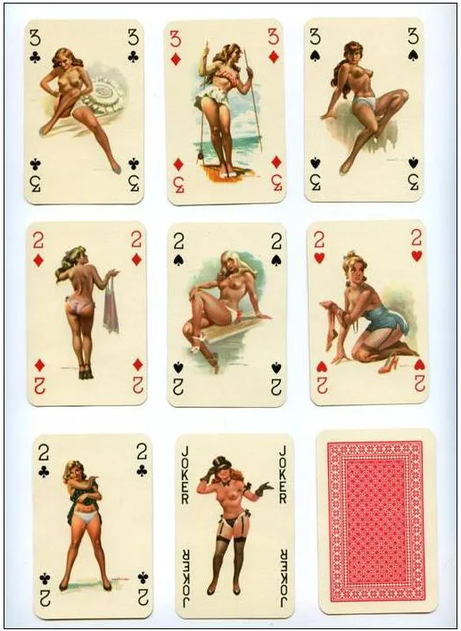 High Quality Sexy Playing Cards Poker Card Printing Custom Printed Poker Ca...