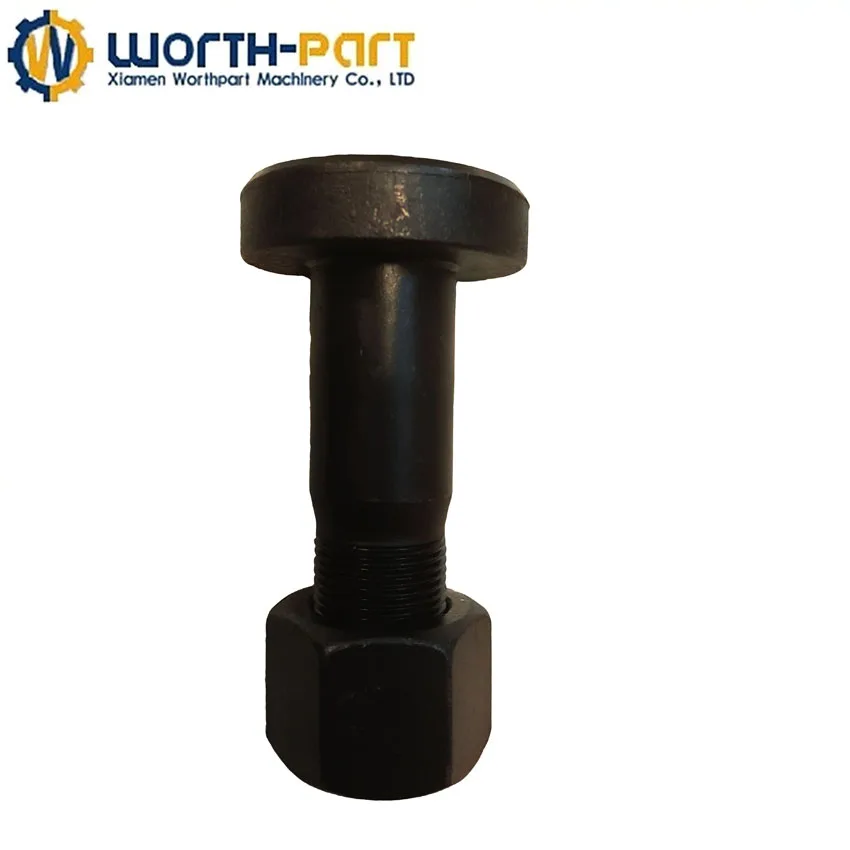 Crawler Excavator Parts Bolt and Nut for Track Shoes