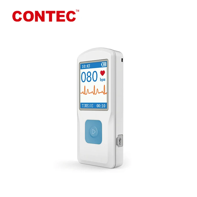 Contec Pm10 Mini Registrador Holter Ecg 