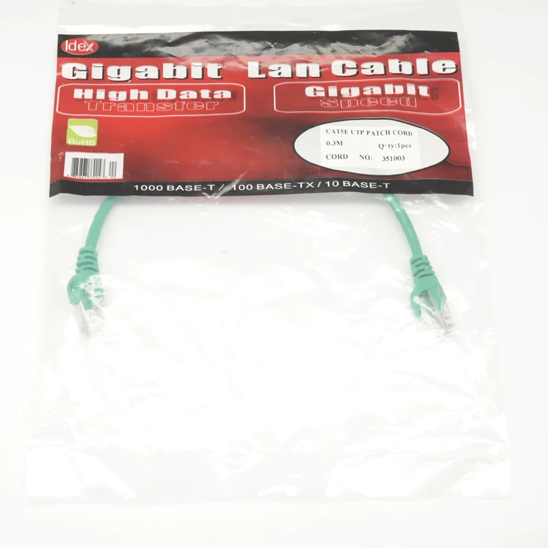 
3 фута 1 м Ethernet-кабель синий CAT5 CAT5E RJ45 сеть Ethernet Соединительный шнур Lan-кабель 