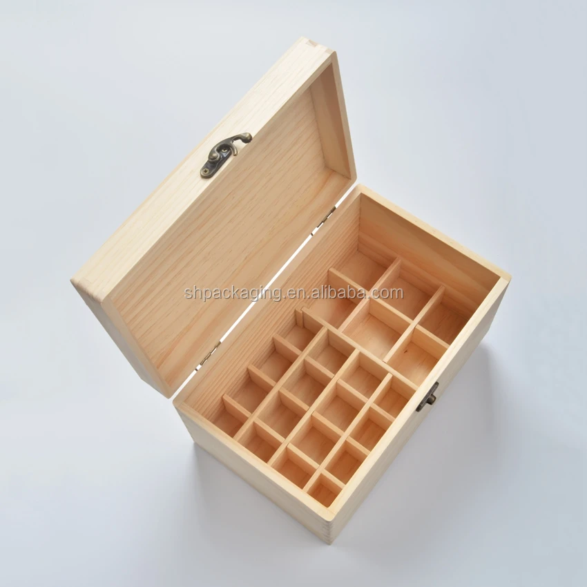 Caja de almacenamiento de madera estilo vintage mostrar Pecho Caja Aceite de Oliva Florencia Italia 