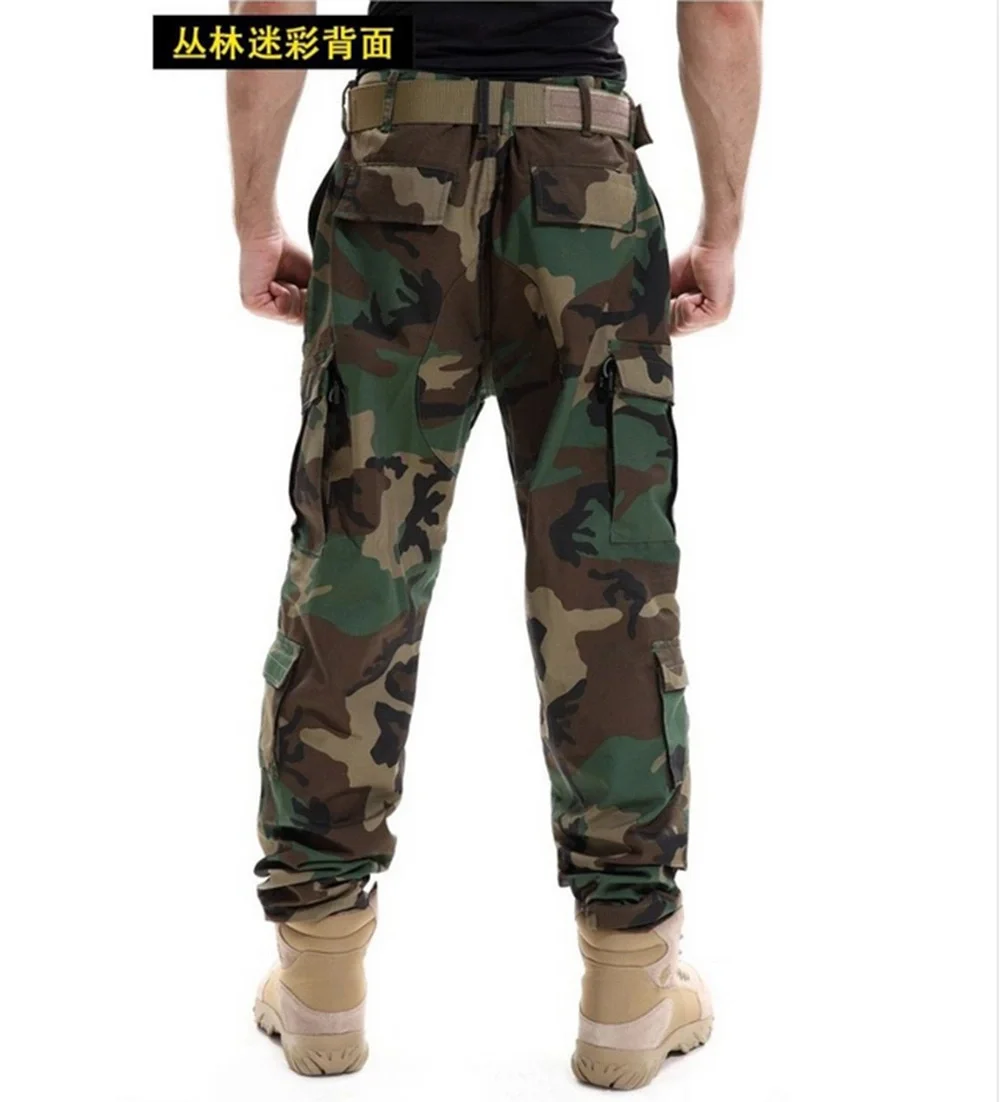 Уличные походные камуфляжные тактические брюки водонепроницаемые
