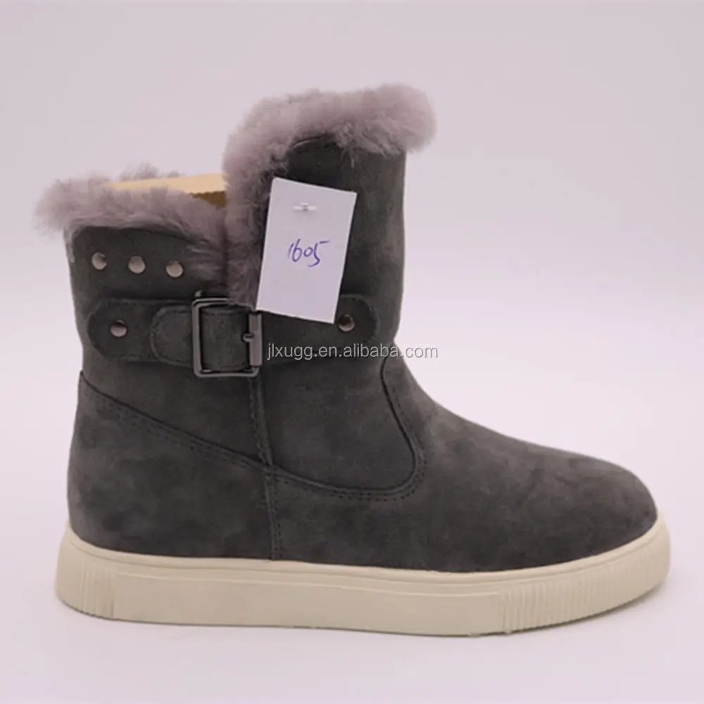 
WD811 зимние женские модные замшевые ботинки, зимние ботинки 