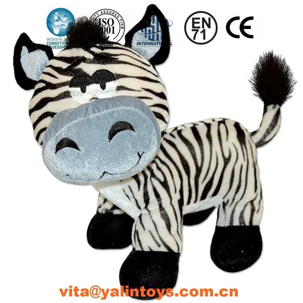 zebra stuffed animal