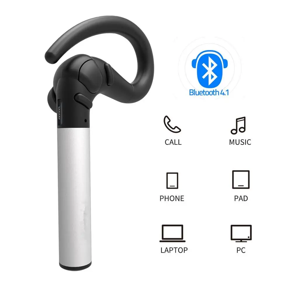 Auricular Inalámbrico Bluetooth V4.1 Con Micrófono,Manos Libres,Mono - Buy  Auriculares Inalámbricos,Auriculares Bt Sencillos,Auriculares Bluetooth  Mono Product on Alibaba.com
