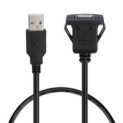 2,0 3,0 usb-разъёмы штепсельного и розеточного к женскому прямоугольный скрытого для крепления на вводный панель код волоконно оптический кабель для автомобиля грузовика лодка мотоциклетная приборная панель