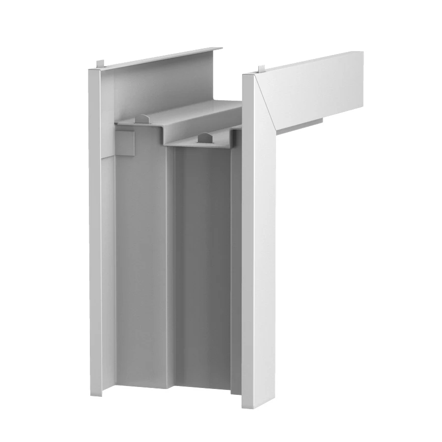 Steel Door Frame Making Machines Aluminum Metal Door Frame Roll Forming Machine