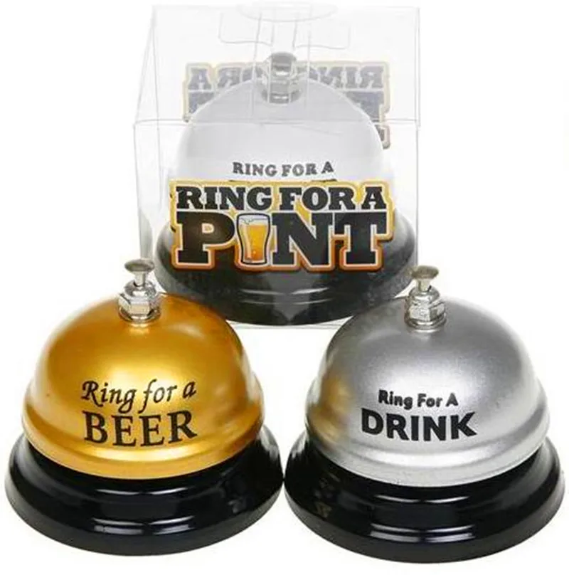 Table Bell Ring Drink Bell Ring For Beer Novelty Toy 