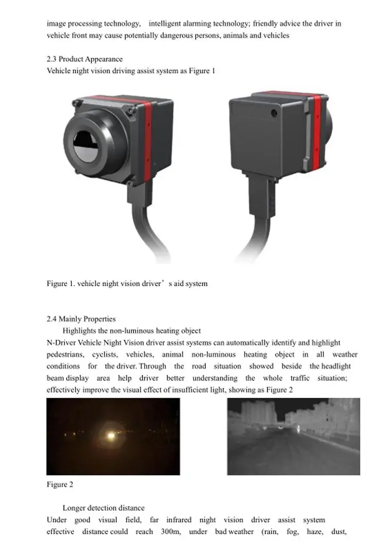 Ture Infrared Thermal Image Night Vision Car Camera For Bmw X6(xyir313