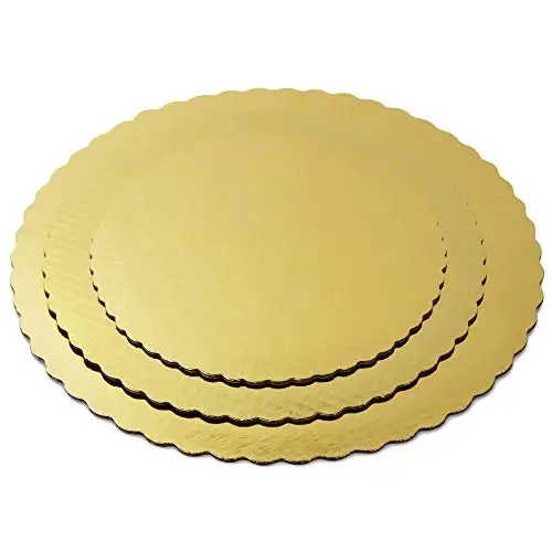 New Round Circle Plate Board Cardboard Cake Drum Base