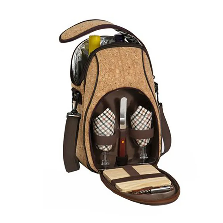 wine and cheese backpack