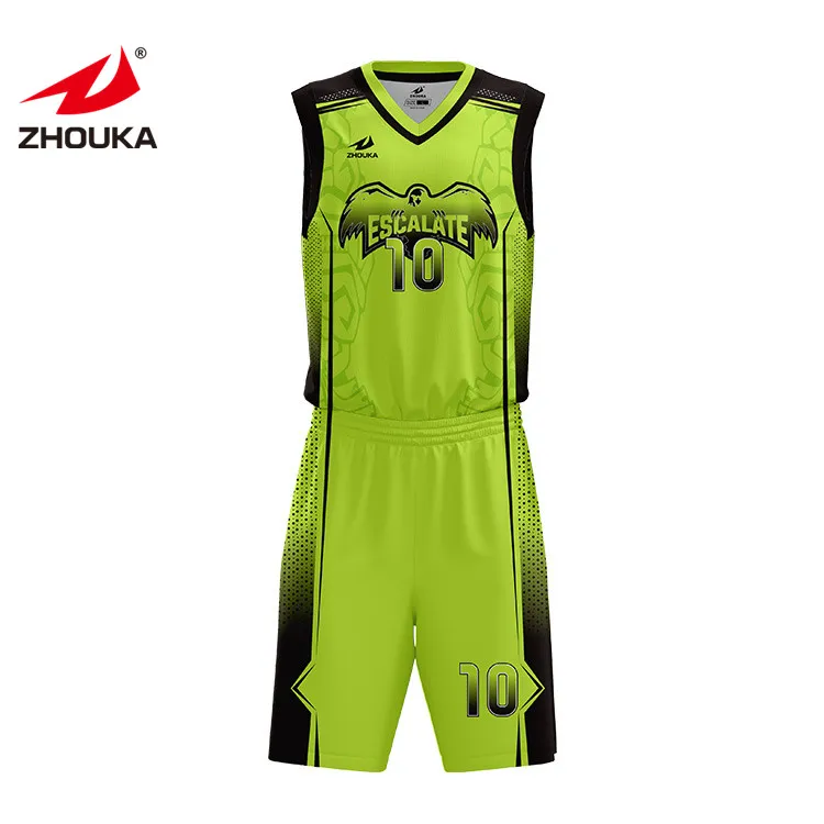 latest basketball jersey design color green, basketball jersey uniform  design green - AliExpress