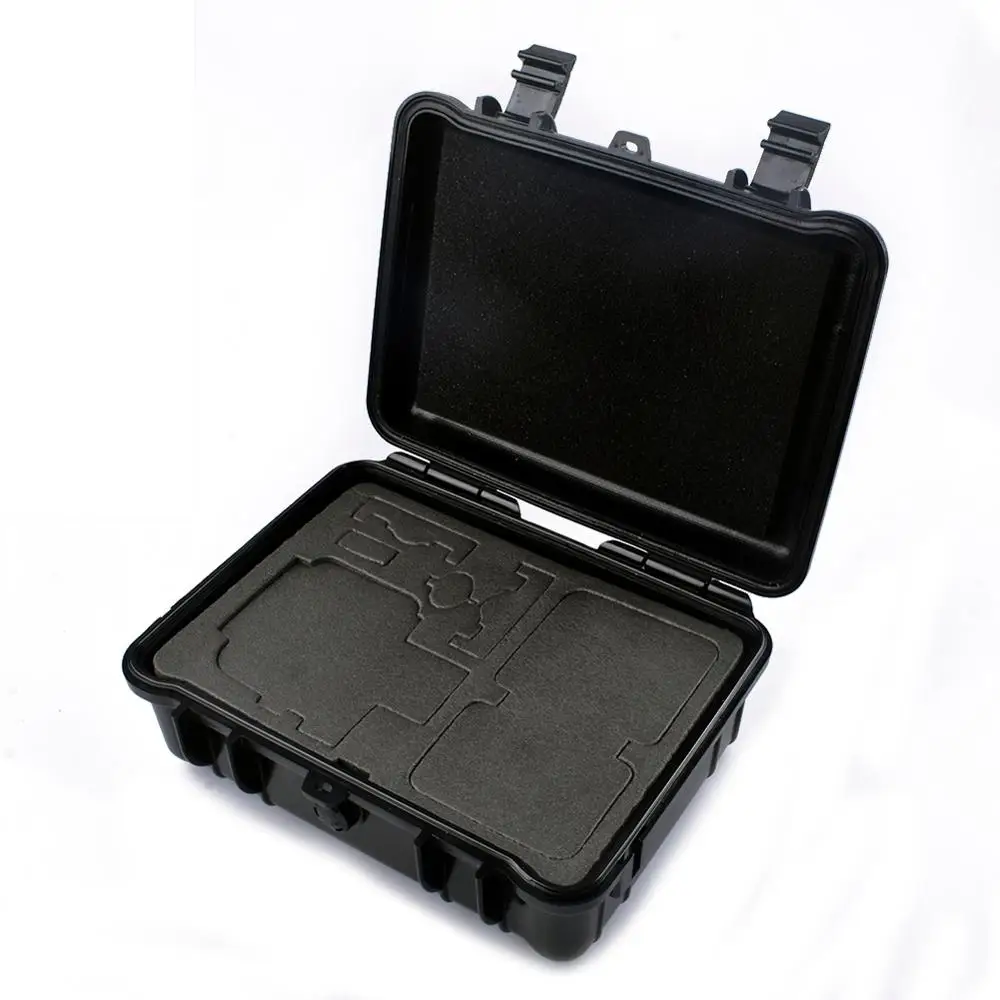 Черный Пластиковый ударопрочный защитный чехол для хранения, водонепроницаемая сумка через плечо для спортивных экшн-камер Go Pro 7 6 5 4 3 + 3 2 1