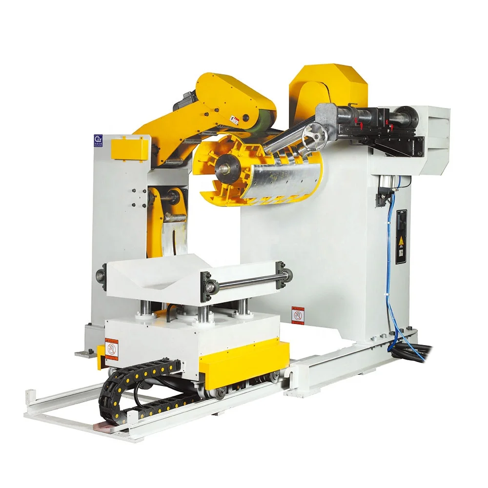 HAIWEI Decoiler and Straightener and Servo Feeder 3 in 1 Machine for Power Press Machine