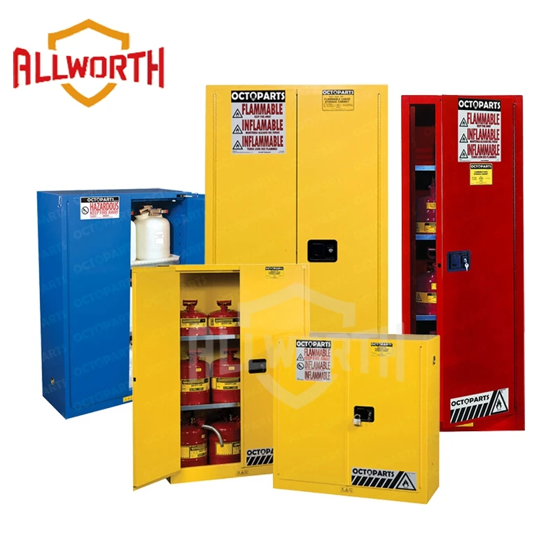 
 Желтые стальные промышленные легковоспламеняющиеся небольшие шкафы безопасности/шкафчик безопасности  