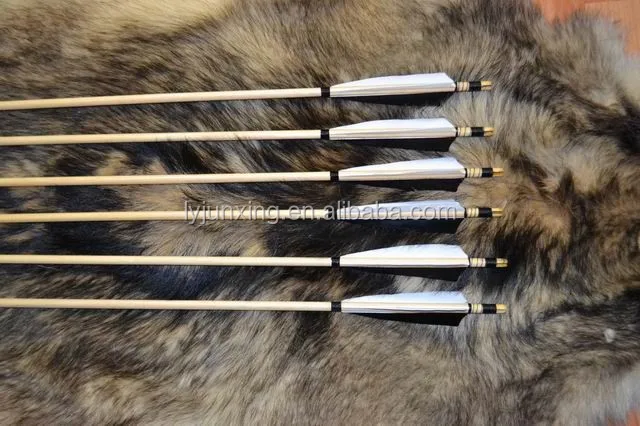 pure handmade wooden arrows shaft turkey