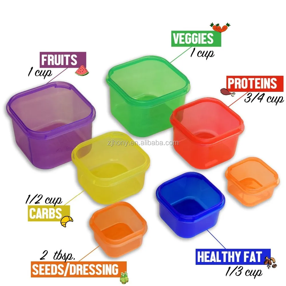 Beachbody Orange Food Storage Containers