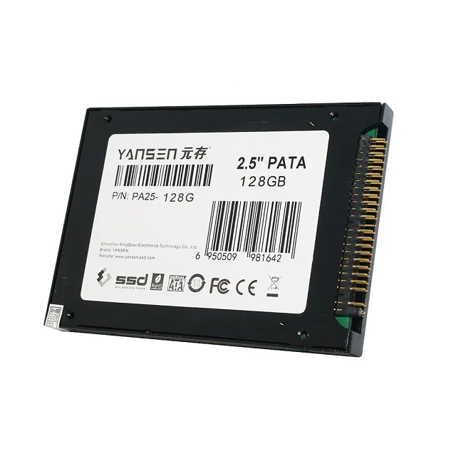 Kingspec 2.5 Inch PATA SSD 128GB MLC Solid State Drive for