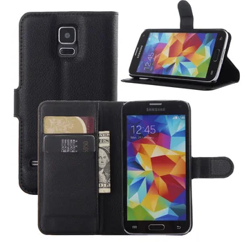 For Samsung Galaxy S5 Case For Samsung S5 NEO Galaxy S5 NEO Flip PU Leather Wallet Protective Silicone Magnetic Case Phone Cover