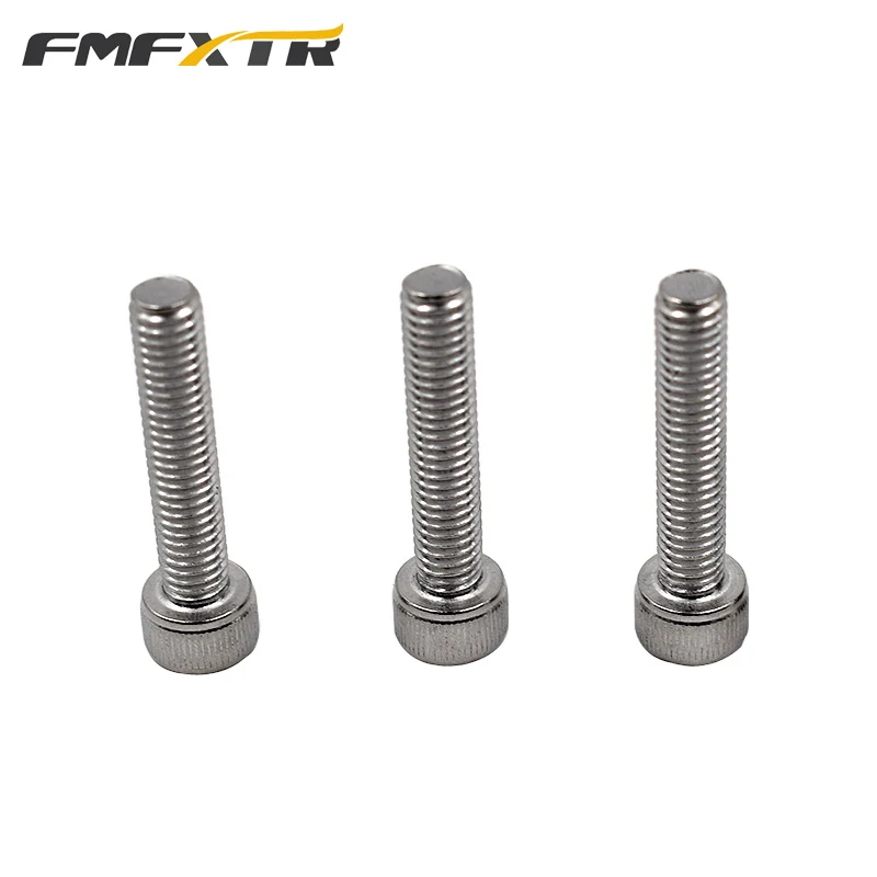 FMFXTRA  M6 Bolts 30mm 55mm 150mm Length Stainless Steel M6 Screw Bike Parts for MTB Column Headset Stem Cap Bolt Bicycle Screw