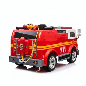 LL911 Electric Kids Car - Fun Fire Truck Ride-on Toy