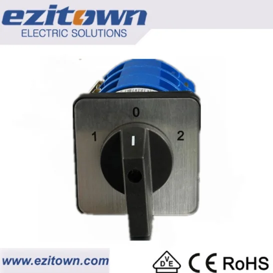 LW28 Universal Changeover Switch automatic power 3 position 20A selector switch