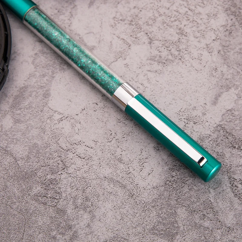 Блестящие ручки с выдвижными гелевыми чернилами