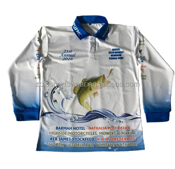 
 Рыболовные рубашки с сублимационной печатью, Забавный новый дизайн, оптовая продажа  