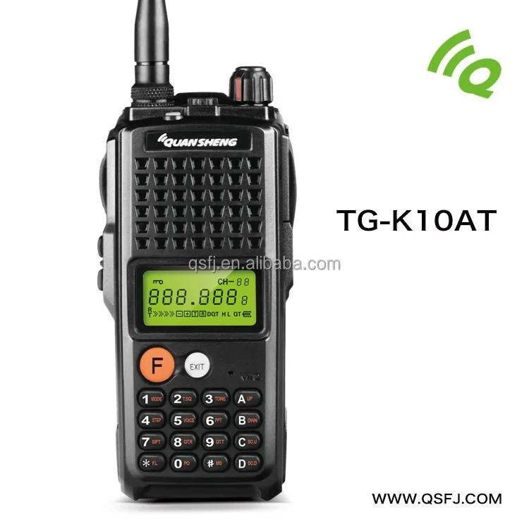 Quansheng TG-T10 Woki Toki 5w Radios Uhf Vhf Walkie Talkie 4000mAh Battery  Radio