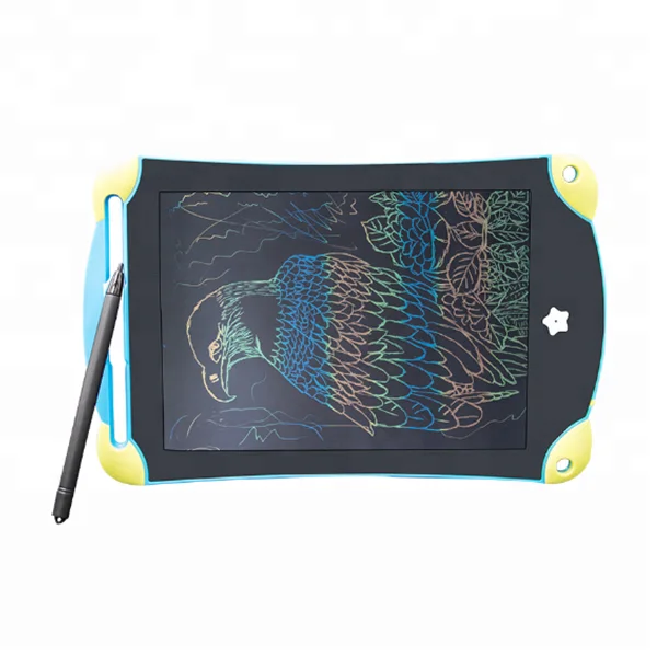 
 Экологичный безбумажный цифровой планшет для письма с роботом 8,5 дюйма, ЖК-планшет для письма, цветной ЖК-планшет для письма, блоки для рукописного ввода  