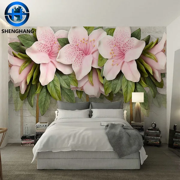 Damask 5d Wallpaper Designs Flower Pattern Great hd 8d Effect in China Cheap Price Wholesale